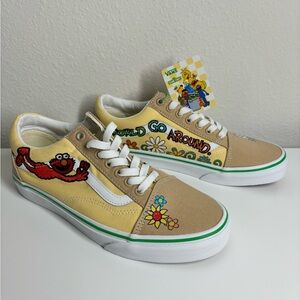 Vans X Sesame Street old school sneakers unisex M 6.5 W 8.0